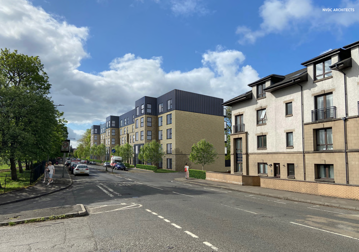NVDC Architects appointed to design new Kelvindale homes Scottish